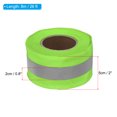 thumbnail image 2 of Unique Bargains Reflective Tape Strip, 2'x 26Ft Reflective Tape for Clothing, Fluorescent Green, 2 of 5