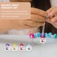 thumbnail image 3 of 20 Pcs Breloques Chat Porte-Bonheur DIY Petites Clochettes Ornements, 3 of 9