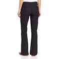 thumbnail image 2 of Dickies Womens Slim Fit Bootcut Stretch Twill Pants, 8 Regular, Black, 2 of 2