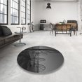 thumbnail image 4 of Ahgly Company Machine Washable Indoor Rectangle Transitional Charcoal Black Area Rugs, 5' x 7', 4 of 7