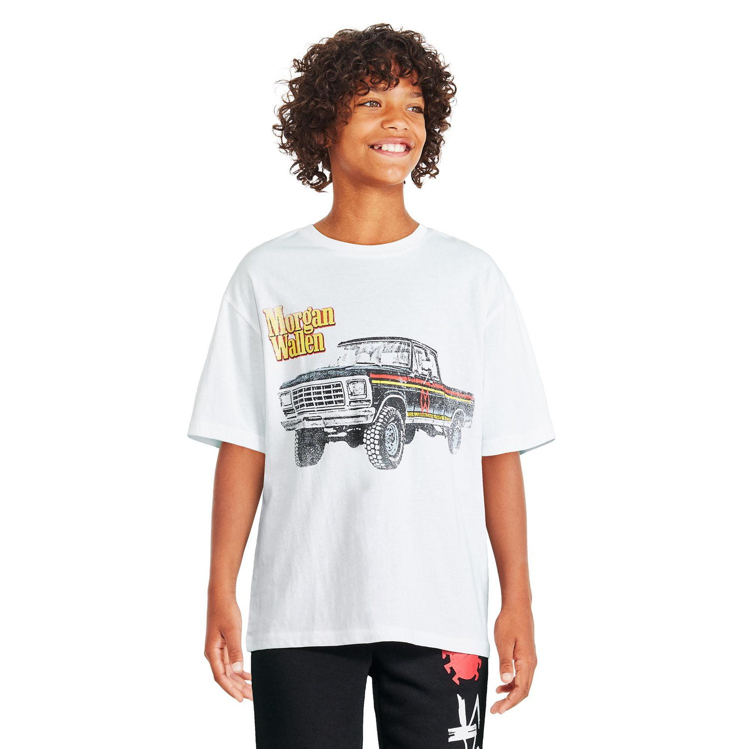 T-shirt à manches courtes Morgan Wallen pour garçons