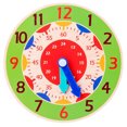thumbnail image 1 of Montessori Wooden Clock Toy for Kids Learning with Hours Seconds Educational Games, 1 of 3