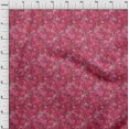 thumbnail image 4 of oneOone Viscose Chiffon Pink Fabric Abstract Floral Craft Projects Decor Fabric Printed By The Yard 42 Inch Wide, 4 of 4