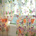thumbnail image 1 of Rideau Rideau Papillon Chambre de Bébé Salon Rideau de Fenêtre Décoration, 1 of 6