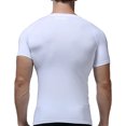 thumbnail image 5 of CAROOTU Hommes Respirant Basket-Ball Entraînement Fitness T-shirt Col Rond Manches Courtes Stretch Tops Nouveau, 5 of 5