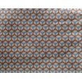 thumbnail image 4 of oneOone Georgette Viscose Fabric Honeycomb Ikat Printed Fabric 1 Yard 42 Inch Wide, 4 of 4