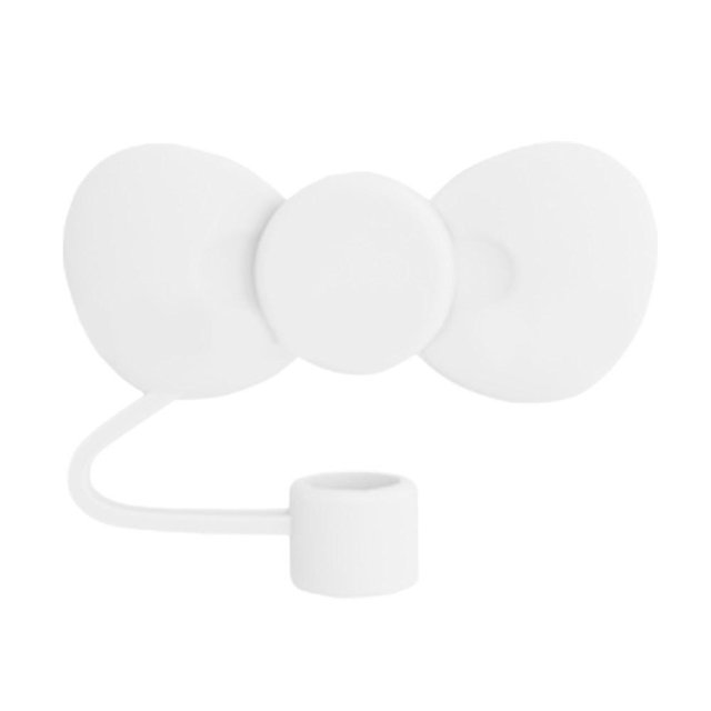 Lovely Bow Straw Covers Cap Toppers Compatible W/ 30&40oz ReusableNE T3V8