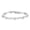Clear, variant on Cate & Chloe Amanda 18k White Gold Plated Clear Heart Bracelet with Simulated Diamonds for Women