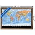 thumbnail image 2 of Map - World Wall Poster, 22.375" x 34", 2 of 4