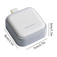 thumbnail image 3 of Vitamin Organizer Box, Portable Pill Dispenser Case with 4 Large Compartments | Compact, Leakproof & Insulated Plastic Storage | Travel, Work, Outdoor Use, Easy Carry, Assorted Colors, 3 of 7