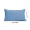 thumbnail image 2 of Tyidzon 2 Pack Throw Pillow Covers, 20X30 Inch Queen Pillow Cases Set, Soft, Anti-Wrinkle, Fade Resistant, Envelope Closure Pillow Cases Standard Size, 2 of 6