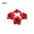 thumbnail image 3 of Baohd 50pack/lot Multi-color Fabric For Wide Application In Weddings And Parties Hats Fiber Realistic Appearance Soft Texture Red 4.5cm 1Set, 3 of 6