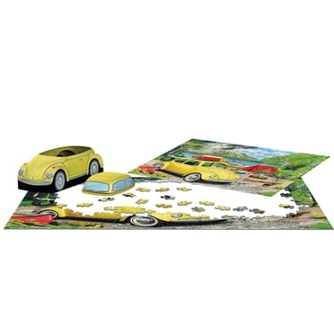 VW Beetle Shaped Camping Tin 550 PC Puzzle