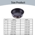 thumbnail image 2 of Under 10 Cake Mould Cake Tin， Non Stick Cake Mould Baking Tools Baking Cake Mould Baking Cake Ring Non Stick Coated Cake Baking Pan Spring Form Bakeware Tin Tray Tools Home Baking Tools, 2 of 8