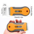 thumbnail image 2 of Kitchen Cleaning Non-Scratch Oven Glass And Cooktop Cleaning Tool Multi-Purpose For Ceramic Glass And Painted Surfaces Retractable Yellow Scraper With 10 Replacement Heads, 2 of 6