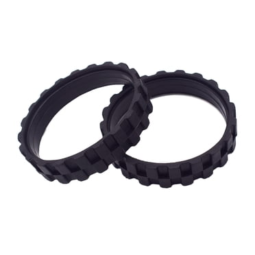 2 Pcs Pneus pour 500, 600, 700, 800 et 900 E5 676 698 Pcs de Rechange Noir