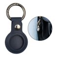 thumbnail image 3 of funtasica Étui en Cuir PU Compatible avec Airtags, Support avec Porte-Clés Bleu, 3 of 9