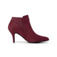 thumbnail image 3 of Unique Bargains Bottines Chelsea à Talons Aiguilles à Bout Pointu pour Femmes, 3 of 7
