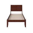 thumbnail image 3 of Portland Twin Solid Wood Platform Bed in Walnut, 3 of 10
