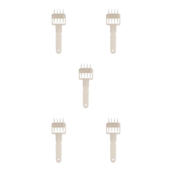 Youkk Dishwasher Safe Rolling Pin For Pie - Even Distribution And Non-Toxic Easy To Clean Resistant Pie Needle Wheels trumpet 5Set