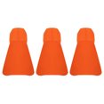 thumbnail image 1 of Unique Bargains Hard Hat Sun Shade, 3 Pack Neck Shade Cooling Skull Cap for Riding, Orange, 1 of 6
