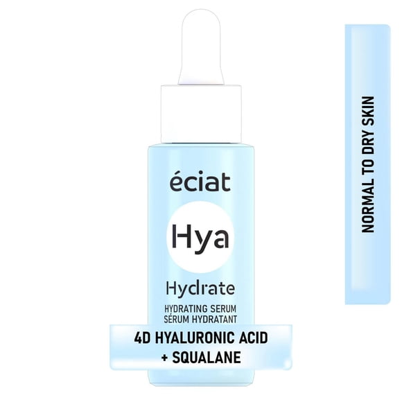 Eciat Hydrating Serum with 4D Hyaluronic Acid & Squalane | Moisturizing & Plumping | All Skin Types | Face & Neck 15 ml
