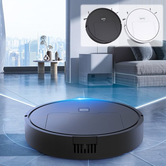 Sentmoon Aubaines Wal-mart Aspirateur Robot Laveur 3 en 1 avec Horaire Wi-Fi/application, Auto-Recharge, Aspirateur Robotique Aubaines du Jour Liquidation Prime