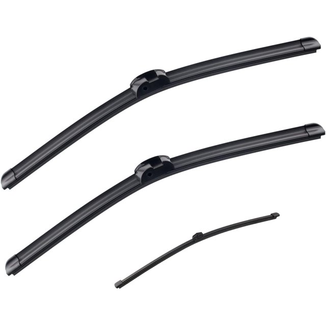 ORUYROP 26"+26" Windshield Wipers With 14" Rear Wiper Blade Sets Automotive Replacement for Volkswagen Touareg 2011-2017,Easy For Installation (Pack of 3)