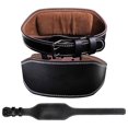 thumbnail image 4 of S SERENABLE Ceinture de Poids en Cuir PU Musculation Exercice Entraînement Squats Unisexe 110 cm, 4 of 9