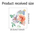 thumbnail image 4 of Romantic Flowers Wall Sticker for Bathroom Toilet Seats Fridge Cupboard Decal, 4 of 9
