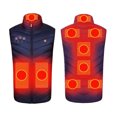 thumbnail image 2 of RXIRUCGD Plus Size Heated Coat For Men And Women 9 Heating Heated Jacket Winter Heating Coat( Navy, Size:L ), 2 of 6