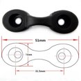 thumbnail image 3 of MasteelfCA 10pcs Kayak Eye Pad Eye Canoe Deck Tie Down Rigging Accessories (51 x 12mm), 3 of 8