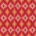 thumbnail image 1 of Ahgly Company Tapis d'Intérieur Lavable à la Machine, Carré, Transitionnel, Orange Vif, Tapis de Zone, 4 Pieds Carré, 1 of 7