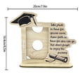 thumbnail image 4 of pdqouc Graduation Photo Frame 6.5x7.9 inch Photo Frame Desktop Graduation Photo Frame Display Photo Suitable for Home Room Decoration Suitable for Friends Family Graduates As Souvenirs, 4 of 9