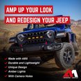 thumbnail image 3 of AMERICAN MODIFIED Grille w/Lights for 18-23 Jeep Wrangler JL & Gladiator JT, 3 of 8