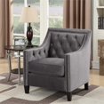 thumbnail image 3 of Picket House Furnishings Teagan Accent Arm Chair in Gun Metal, 3 of 10