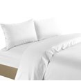 thumbnail image 1 of Life Style 1200 Thread Count 100% Egyptain Cotton 4-Piece Deep Pocket Stripe Sheet Set (King, White), 1 of 1