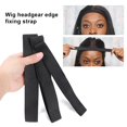 thumbnail image 1 of 2.5/3/3.5/4cm Wig Band Bande de Fixation Conception Réglable Noir Perruque Élastique Tête Bords Poignée Bande pour les Femmes, 1 of 8