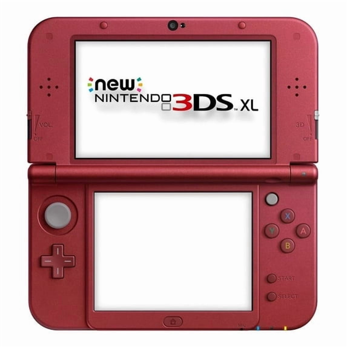 Nintendo New 3DS XL/LL Handheld Game Console - Red (Refurbished