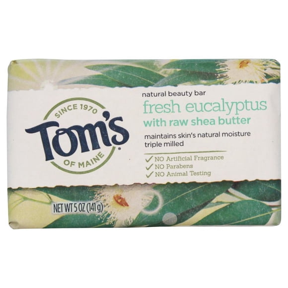 Tom's of Maine - Natural Beauty Bar Soap Fresh Eucalyptus - 5 oz.