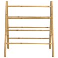 thumbnail image 3 of vidaXL Double Towel Ladder with 4 Rungs 90x50x100 cm Bamboo, 3 of 5