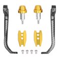 thumbnail image 2 of Motorcycle Handlebar Guard Carbon Fiber Style Aluminium Alloy Universal 22mm/0.87in, 2 of 7