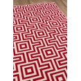 thumbnail image 2 of Momeni Baja 3'11" X 5'7" Transitional Rug in Red, 2 of 4