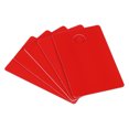 thumbnail image 1 of Unique Bargains Cartes de Couleur PVC Vierges NFC 2,13 x 3,39 Pieds, 10 Pcs, Rouge, 1 of 5