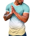 thumbnail image 1 of BOBOGOJP T-Shirt en Coton à Manches Courtes Col Rond (Marine,TG), 1 of 4