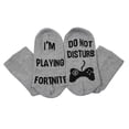 thumbnail image 1 of Esquirla I\\\\\\\\\\\\\\\\\\\\\\\\\\\\\\\\\\\\\\\\\\\\\\\\\\\\\\\\\\\\\\\'m Gaming Socks Gray+Black Tall, 1 of 8