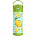 thumbnail image 1 of Thermos FUNtainer Bouteille Isotherme pour Enfants en Acier Inoxydable 14 Oz avec Motif Citron, Vert, 1 of 1