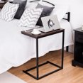 thumbnail image 4 of Gymax 26'' Laptop Holder Sofa Side End Table C Table Home Office Furniture, 4 of 7