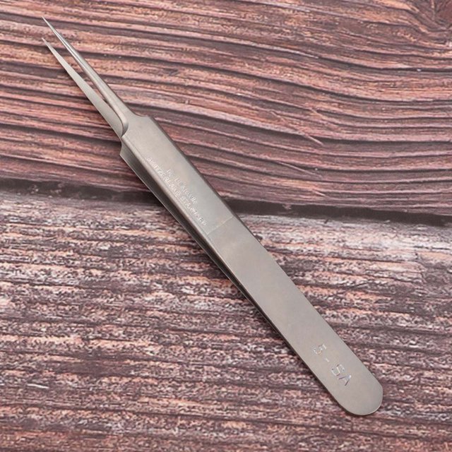 Keenso Stainless Steel Tweezers, Antimagnetic Acid-proof Repairs Tool Watch Repair Tweezers For Repair For Repairer For Watch Repair For Watchmaker