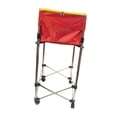 thumbnail image 2 of Wweixi Chariot de Balles de Tennis Contient 150 Balles de Tennis Chariot de Tennis Roues Amovibles Rouge avec Rouge 76-96 cm, 2 of 6
